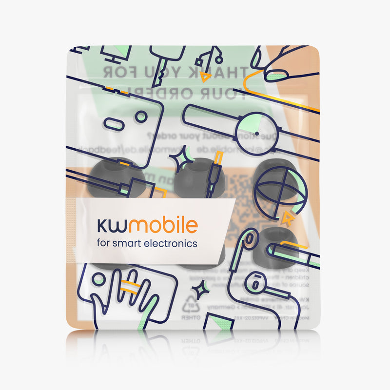 kwmobile Polster kompatibel mit Google Pixel Buds 2A