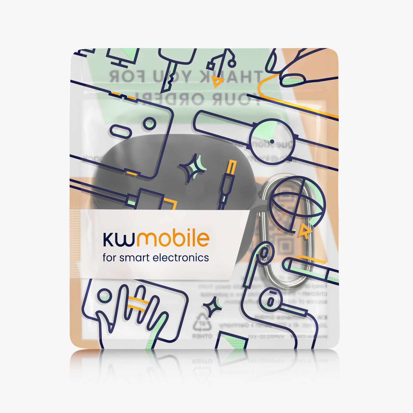 kwmobile Hülle kompatibel mit Baseus BP1 Pro Kopfhörer
