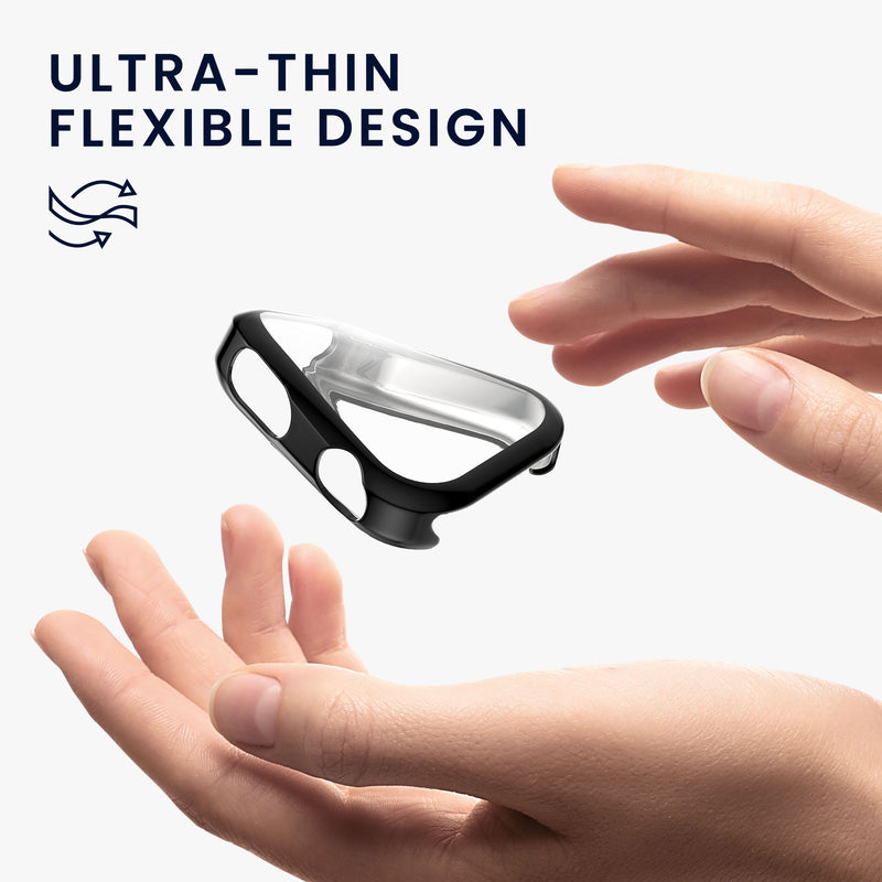 kwmobile Schutzhülle für Xiaomi Redmi Watch 6 Fullbody Display Cover Set