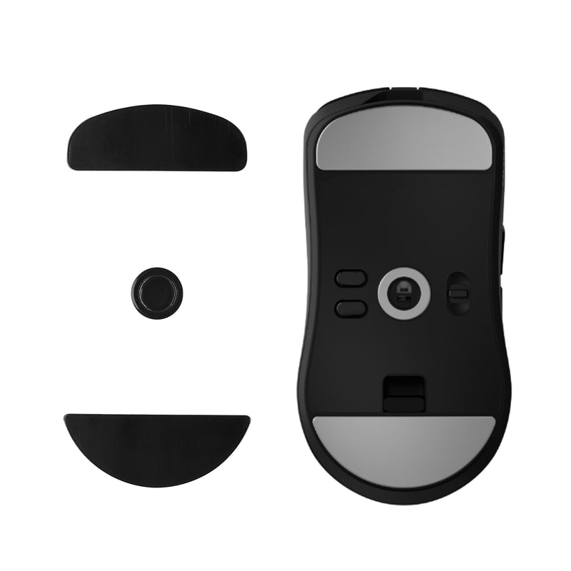 kwmobile Mouse Feet Sticker kompatibel mit ASUS ROG Harpe II Ace Ersatz Glider Mausfüße passgenau Maus Glides