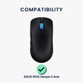 kwmobile Mouse Feet Sticker kompatibel mit ASUS ROG Harpe II Ace Ersatz Glider Mausfüße passgenau Maus Glides