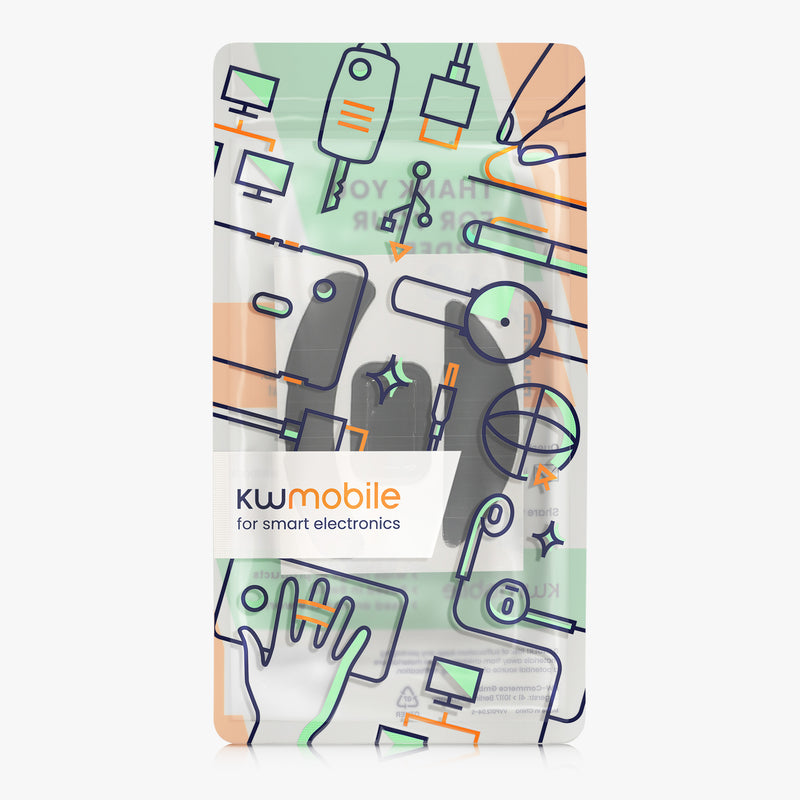 kwmobile Mouse Feet Sticker kompatibel mit Razer DeathAdder V2 Ersatz Glider - Mausfüße passgenau - Maus Glides