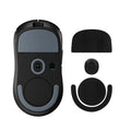 kwmobile Mouse Feet Sticker kompatibel mit Logitech PRO X SUPERLIGHT 2C Ersatz Glider - Mausfüße passgenau - Maus Glides in Schwarz Schwarz  