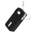 kwmobile Silikon Hülle für Anker Power Bank 10000mAh (A1688) Case - Powerbank Hülle für unterwegs - Tasche für Power Bank - Schwarz Schwarz  