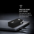 kwmobile Hülle für Anker Power Bank 10000mAh (A1688) Case - Powerbank Hülle für unterwegs - Tasche für Power Bank