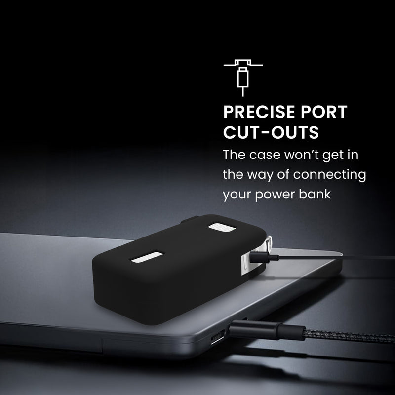 kwmobile Hülle für Anker Power Bank 10000mAh (A1688) Case - Powerbank Hülle für unterwegs - Tasche für Power Bank