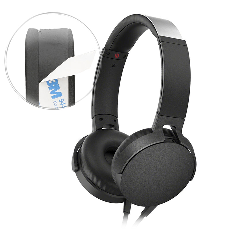 kwmobile Bügelpolster kompatibel mit Sony XB450 / XB550 Over Ear Kopfhörer Ersatz Kopfbügel Polster