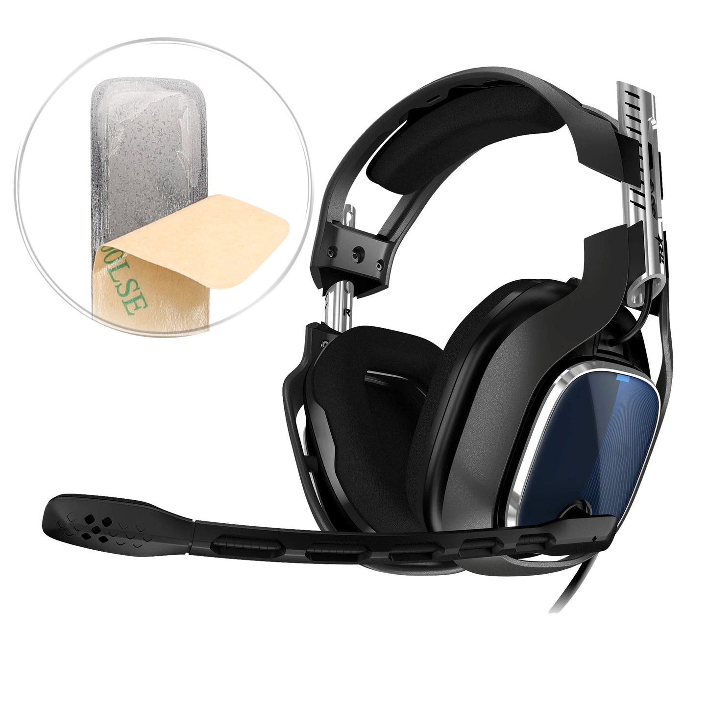 kwmobile Bügelpolster kompatibel mit Logitech Astro A50 / A40 Over Ear Kopfhörer Ersatz Kopfbügel Polster