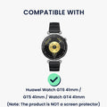 kwmobile Schutzhülle Schutzrahmen Zubehör kompatibel mit Huawei Watch GT6 41mm / GT5 41mm / Watch GT4 41mm Glitzer