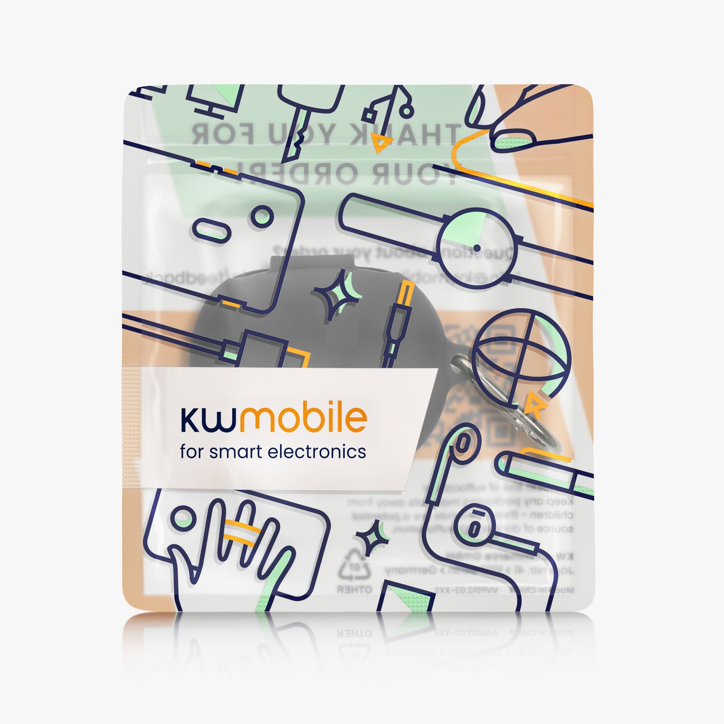 kwmobile Hülle kompatibel mit JBL SENSE PRO Kopfhörer
