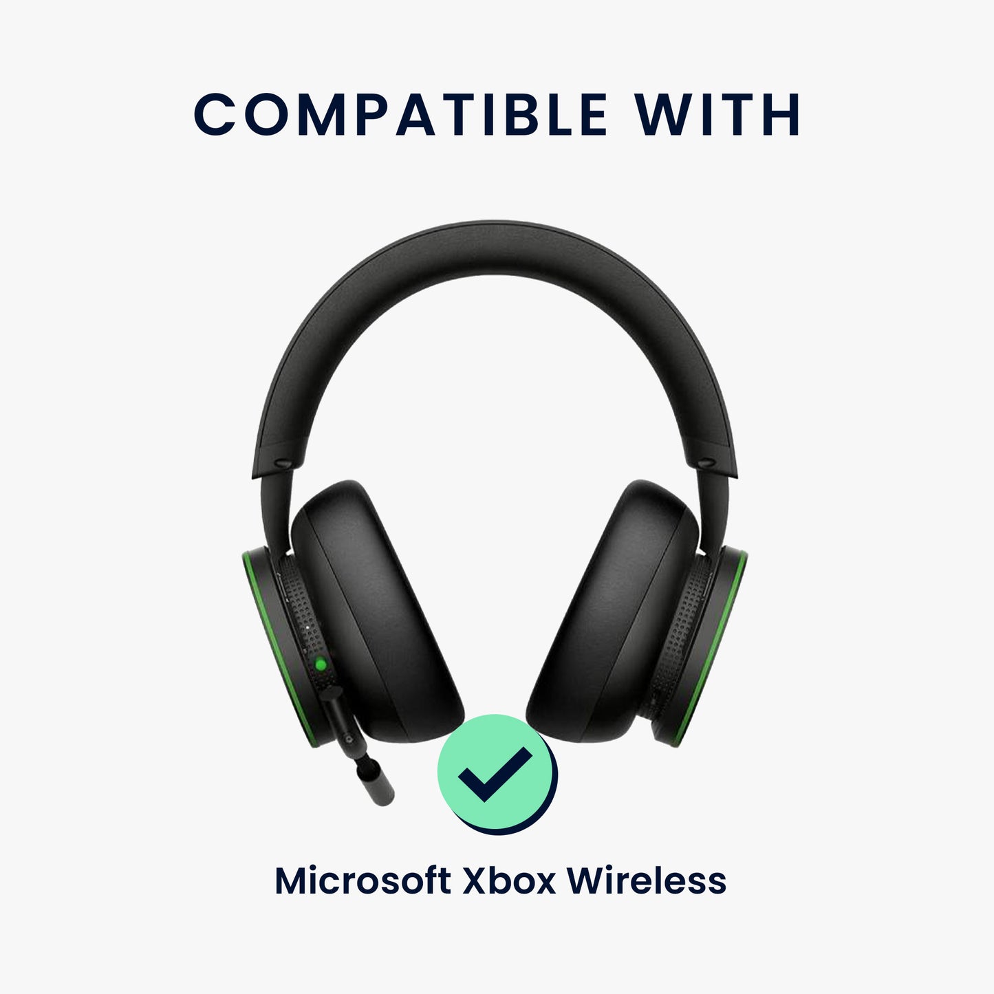 kwmobile Ersatz Bügelpolster kompatibel mit Microsoft Xbox Wireless Kopfhörer Ersatz Polster