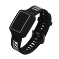 kwmobile Silikon Uhrenarmband für Amazfit Helio Strap Armband - Ersatzarmband für Fitnesstracker - Wechselarmband Smartwatch
