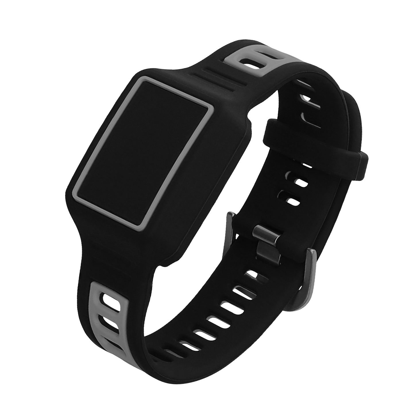 kwmobile Silikon Uhrenarmband für Amazfit Helio Strap Armband - Ersatzarmband für Fitnesstracker - Wechselarmband Smartwatch