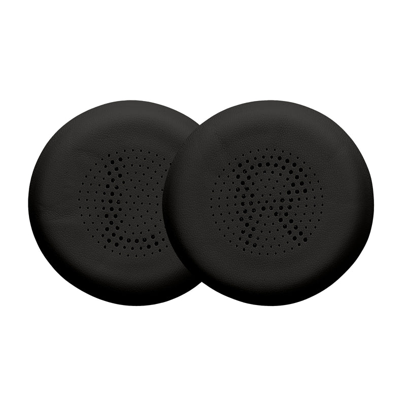 kwmobile 2x Ohr Polster für Jlab Go Lux ANC Ohrpolster - Ersatz Ohrpolster - Kopfhörer Ersatzteile - Kopfhörer Ersatzpolster für Over Ear Headphones Schwarz  