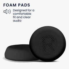 kwmobile Ohr Polster für Jlab Go Lux ANC Kopfhörer Ersatzteile Over Ear Headphones - Sonstiges