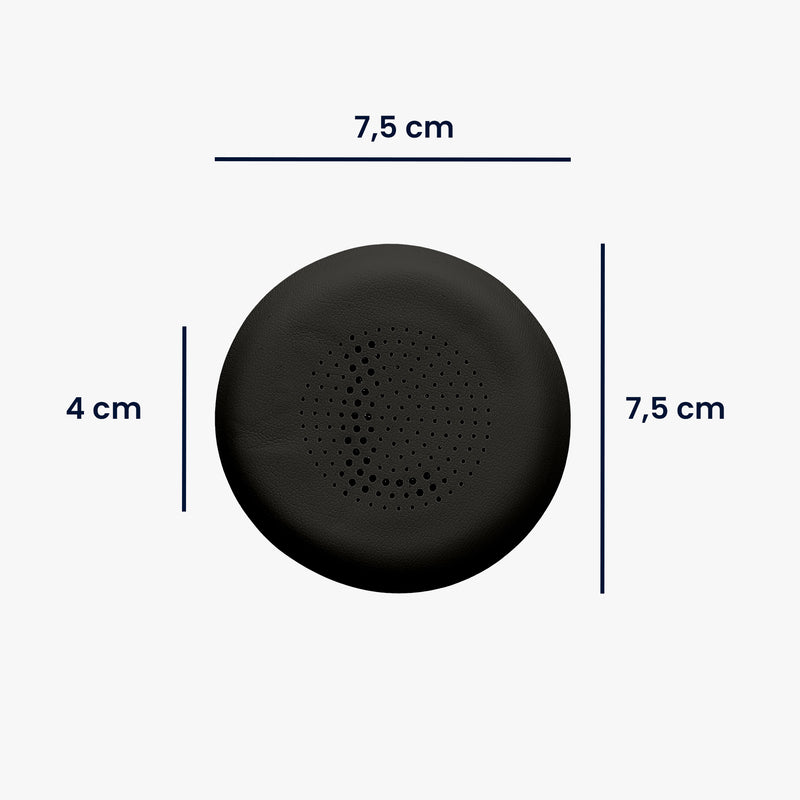 kwmobile Ohr Polster für Jlab Go Lux ANC Kopfhörer Ersatzteile Over Ear Headphones