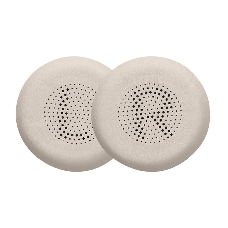 kwmobile 2x Ohr Polster für Jlab Go Lux ANC Ohrpolster - Ersatz Ohrpolster - Kopfhörer Ersatzteile - Kopfhörer Ersatzpolster für Over Ear Headphones Weiß  