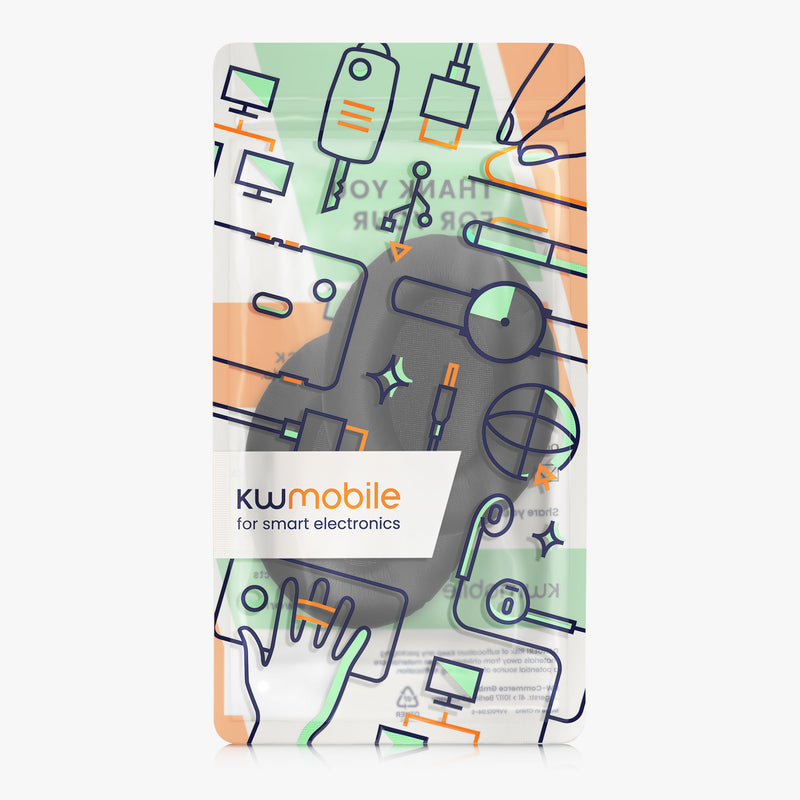 kwmobile Ohr Polster für INFURTURE H1 Ohrpolster Ersatz Kopfhörer Ersatzteile Kopfhörer Ersatzpolster Over Ear Headphones