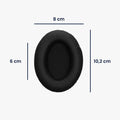 kwmobile Ohr Polster für INFURTURE H1 Ohrpolster Ersatz Kopfhörer Ersatzteile Kopfhörer Ersatzpolster Over Ear Headphones