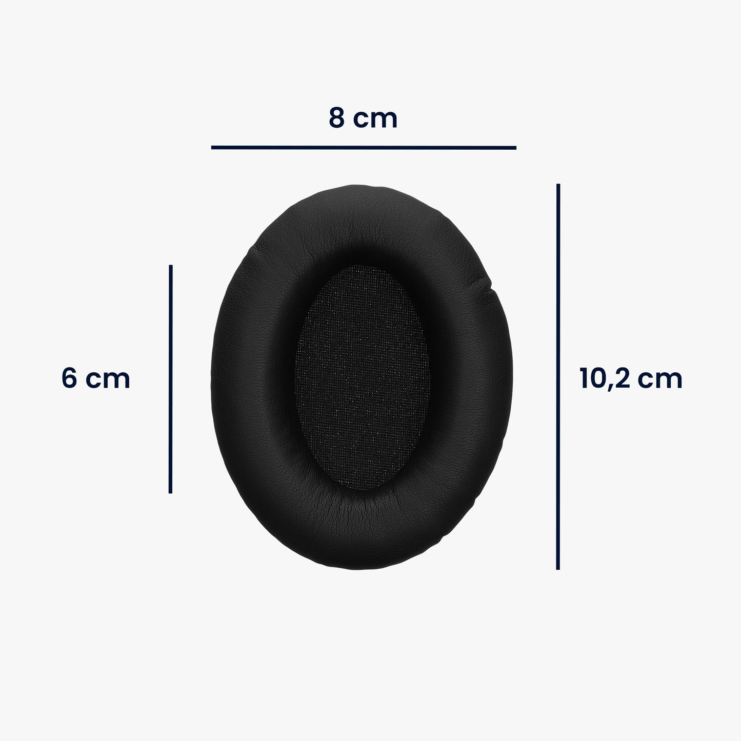 kwmobile Ohr Polster für INFURTURE H1 Ohrpolster Ersatz Kopfhörer Ersatzteile Kopfhörer Ersatzpolster Over Ear Headphones