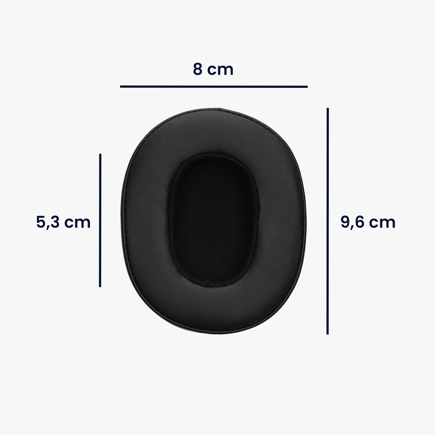 kwmobile Ohr Polster für Skullcandy Crusher Evo Kopfhörer Ersatzteile Over Ear Headphones