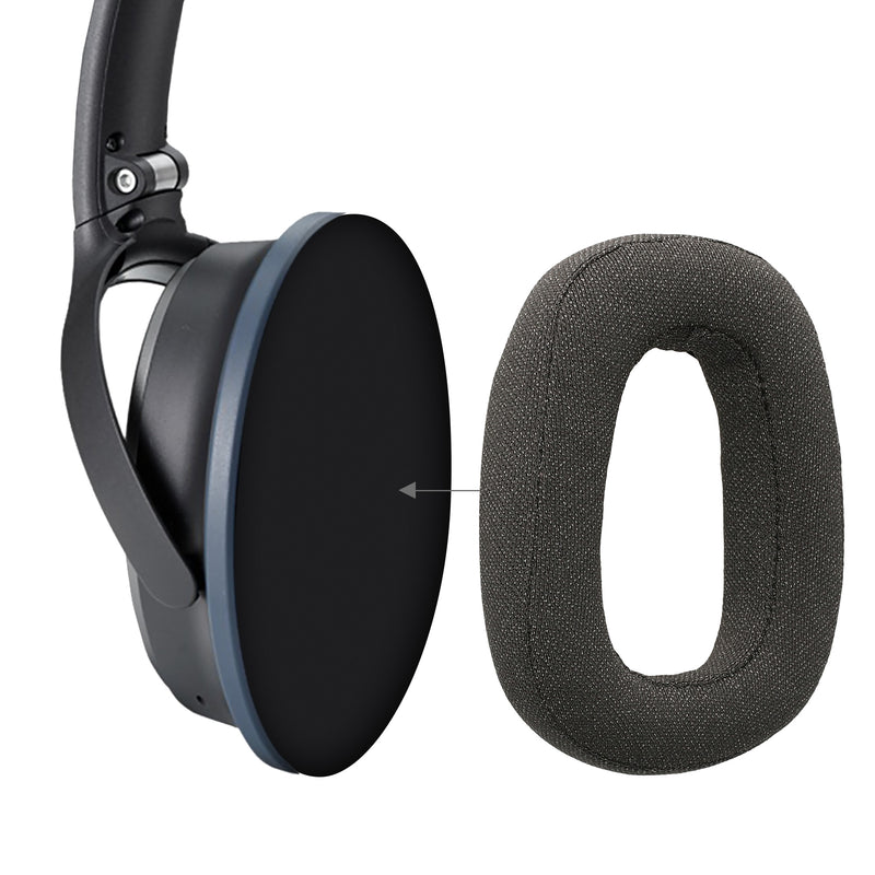 kwmobile Ohr Polster für Logitech Zone Vibe 100 Ohrpolster Ersatz Kopfhörer Ersatzteile Over Ear Headphones