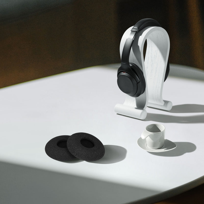 kwmobile Ohr Polster für Logitech Biz 2300 USB Duo / Biz 2300 QD / Biz 2300 USB MS Ohrpolster Ersatz Ohrpolster Kopfhörer Ersatzteile Kopfhörer Ersatzpolster Over Ear Headphones
