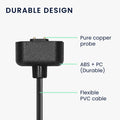 kwmobile USB C Ladekabel kompatibel mit Amazfit Band 7 Kabel Charger Smart Watch Typ C Ersatzkabel Fitnesstracker Aufladekabel