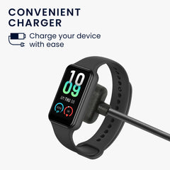kwmobile USB C Ladekabel kompatibel mit Amazfit Band 7 Kabel Charger Smart Watch Typ C Ersatzkabel Fitnesstracker
