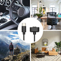 kwmobile USB C Ladekabel kompatibel mit Amazfit Band 7 Kabel Charger Smart Watch Typ C Ersatzkabel Fitnesstracker Aufladekabel