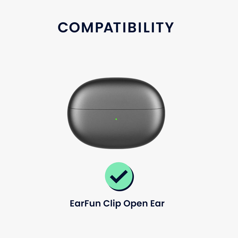 kwmobile Hülle kompatibel mit EarFun Clip Open Ear Kopfhörer