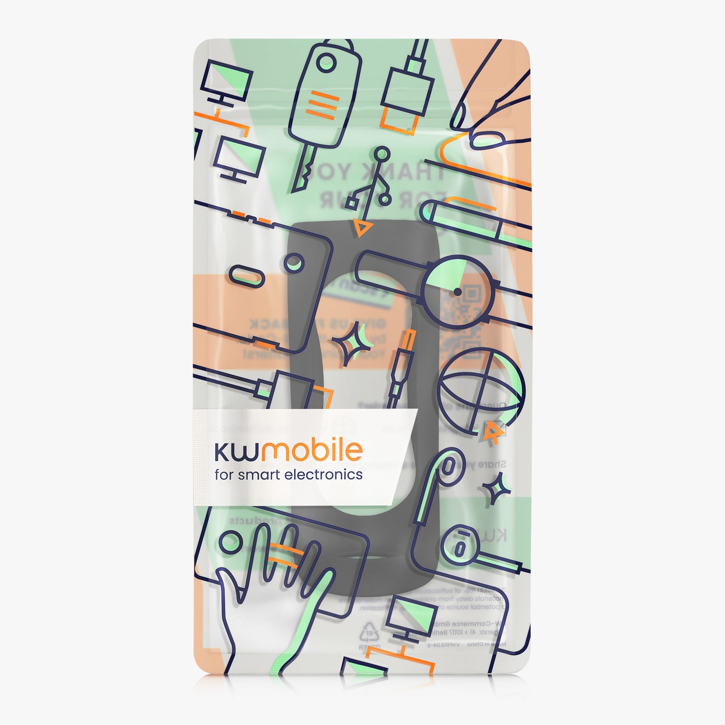 kwmobile Hülle kompatibel mit JBL Grip - Schutzhülle für Mini Speaker - Cover Bluetooth Lautsprecher