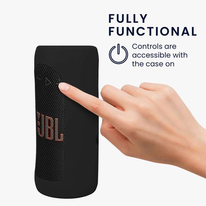 kwmobile Hülle kompatibel mit JBL Grip - Schutzhülle für Mini Speaker - Cover Bluetooth Lautsprecher