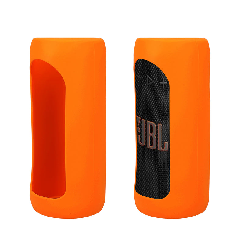 kwmobile Silikon Hülle kompatibel mit JBL Grip - Schutzhülle für Mini Speaker - Cover Bluetooth Lautsprecher Orange Orange  