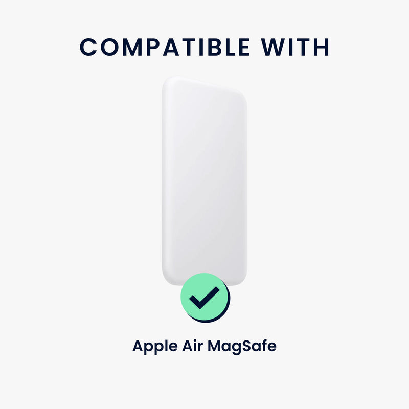 kwmobile Hülle für Apple Air MagSafe Case - Powerbank Hülle für unterwegs - Tasche für Power Bank