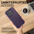 Oakshield Handyhülle mit Standfunktion kompatibel mit iPhone 15 Pro Hülle - Mit Ständer - Case für iPhone 15 Pro - Kompatibel mit MagSafe - Hülle