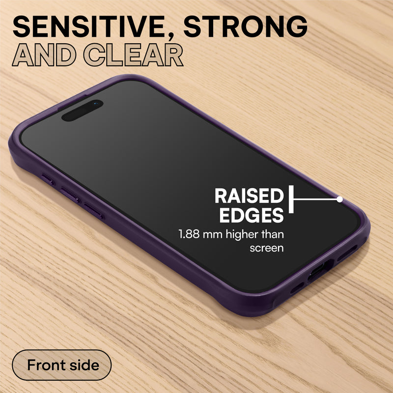 Oakshield Handyhülle mit Standfunktion kompatibel mit iPhone 15 Pro Hülle - Mit Ständer - Case für iPhone 15 Pro - Kompatibel mit MagSafe - Hülle