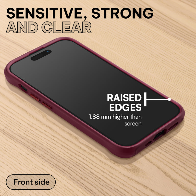 Oakshield Handyhülle mit Standfunktion kompatibel mit iPhone 14 Pro Hülle - Mit Ständer - Case für iPhone 14 Pro - Kompatibel mit MagSafe