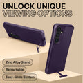 Oakshield Handyhülle mit Standfunktion kompatibel mit Samsung Galaxy S24 Plus Hülle - Case für S24 Plus - Hülle mit Ständer - Cover mit erhöhten Kanten