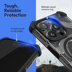 Oakshield Handyhülle kompatibel mit iPhone 15 Pro Hülle Case kompatibel mit MagSafe-Zubehör Schutzhülle mit Falltest