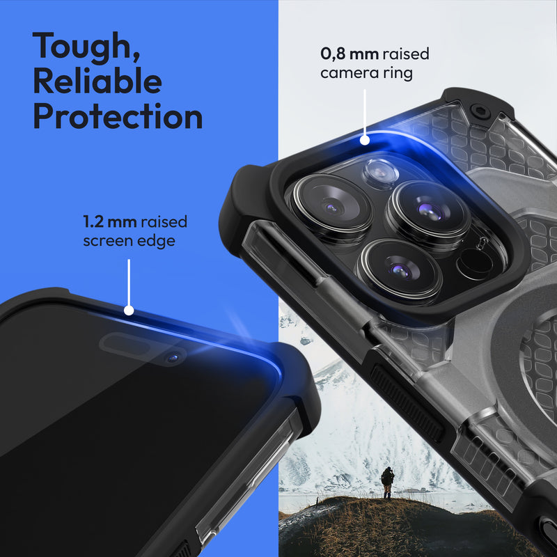 Oakshield Handyhülle kompatibel mit Iphone 16 Pro Hülle Case kompatibel mit MagSafe-Zubehör Iphone 16 Pro Schutzhülle mit Falltest nach Militärstandard