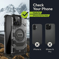 Oakshield Handyhülle kompatibel mit Iphone 16 Pro Max Hülle Case kompatibel mit MagSafe-Zubehör Schutzhülle mit Falltest nach Militärstandard