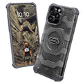 Oakshield Handyhülle kompatibel mit Iphone 16 Pro Max Hülle - Iphone 16 Pro Max Case kompatibel mit MagSafe-Zubehör - Schutzhülle mit Falltest nach Militärstandard - Grau Grau  