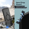 Oakshield Hülle für Samsung Galaxy A55 Hülle - Magnetische Handyhülle halbtransparent - Schutzhülle stoßfest mit Kameraschutz - Mit Glas Folie - Case