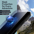 Oakshield Hülle für Apple iPhone 17 Hülle - Magnetische Handyhülle halbtransparent - Schutzhülle stoßfest mit Kameraschutz - Mit Glas Folie - Case
