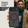 Oakshield Hülle für Apple iPhone Air Hülle - Magnetische Handyhülle halbtransparent - Schutzhülle stoßfest mit Kameraschutz - Mit Glas Folie - Case