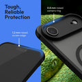 Oakshield Hülle für Apple iPhone Air Hülle - Magnetische Handyhülle halbtransparent - Schutzhülle stoßfest mit Kameraschutz - Mit Glas Folie - Case