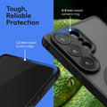 Oakshield Hülle für Samsung Galaxy S26 Ultra Hülle Magnetische Handyhülle halbtransparent Schutzhülle stoßfest mit Kameraschutz Mit Glas Folie Case