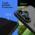 Oakshield Hülle für Samsung Galaxy A57 5G Hülle - Magnetische Handyhülle halbtransparent - Schutzhülle stoßfest mit Kameraschutz - Mit Glas Folie - Case